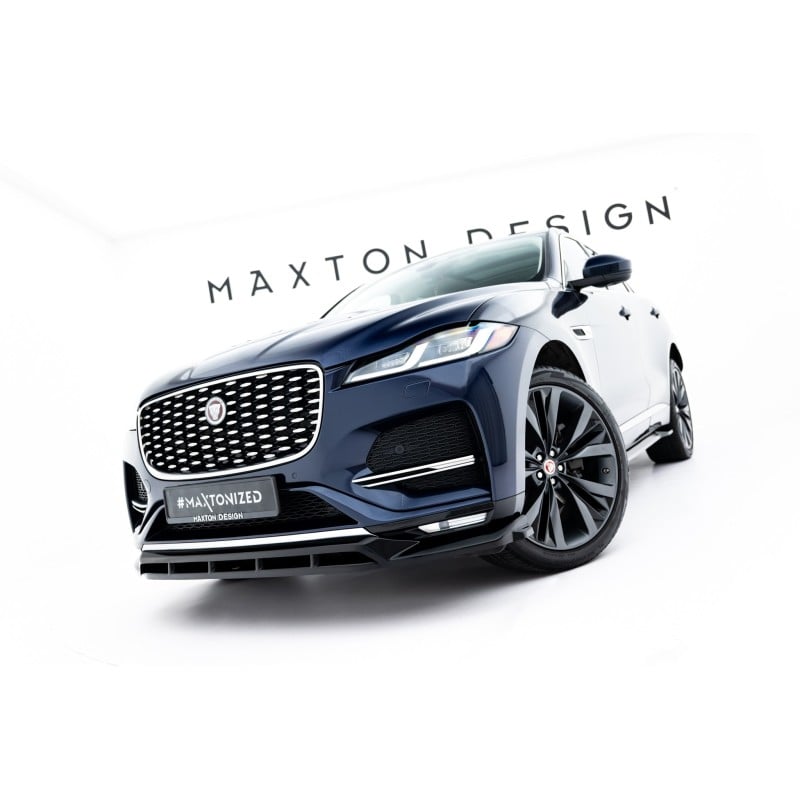 Maxton - Lame Du Pare-Chocs Avant Jaguar F-Pace R-Sport Mk1 Facelift