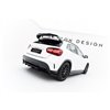 Maxton - Arriere Splitter (avec une barre verticale) Mercedes-Benz GLA 45 AMG X156 Facelift