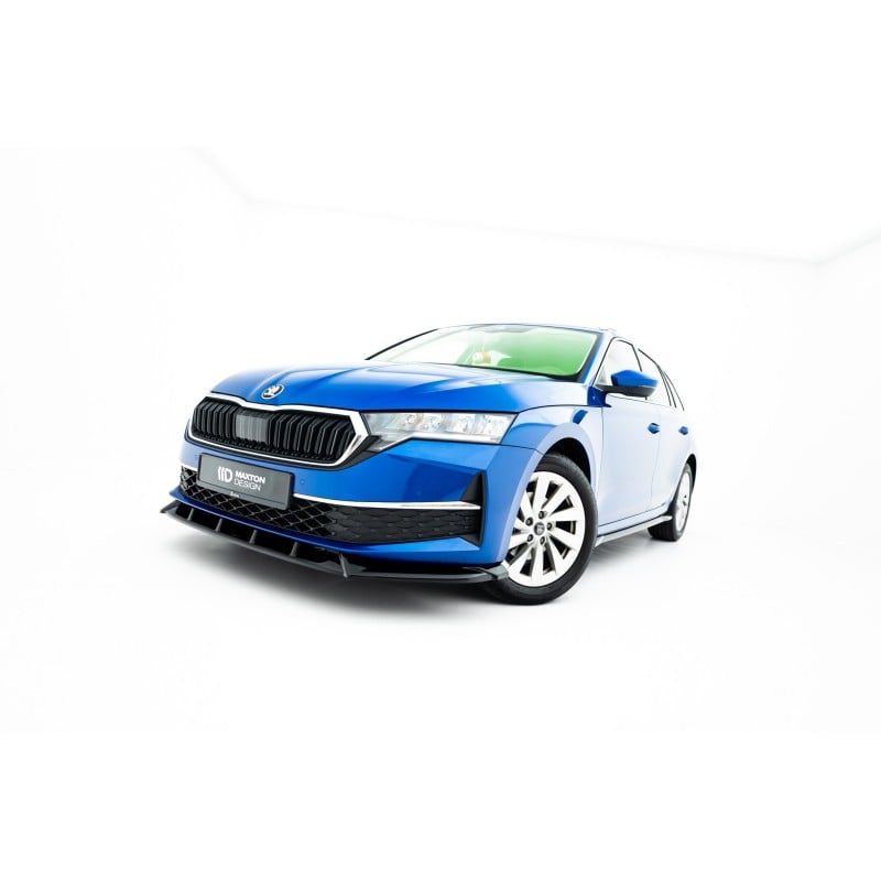 Maxton - Lame Du Pare-Chocs Avant Skoda Octavia Liftback / Combi Mk4 Facelift