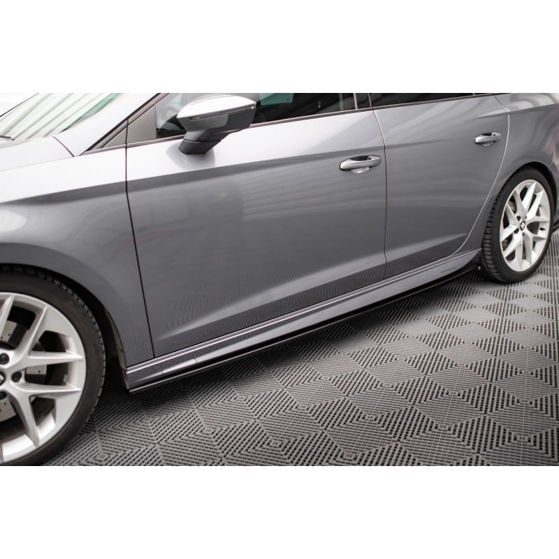 Maxton - Rajouts Des Bas De Caisse V.5 Seat Leon Cupra / FR / Standard Mk3 / Mk3 Facelift