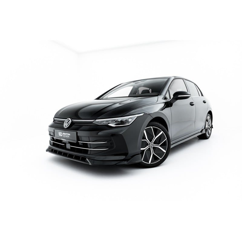 Maxton - Lame Du Pare-Chocs Avant V.1 Volkswagen Golf Mk8 Facelift
