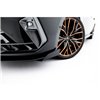 Maxton - Street Pro Lame Du Pare-Chocs Avant Cupra Leon ST / Hatchback Mk1 Facelift Noir-Rouge + Rabats Brillant
