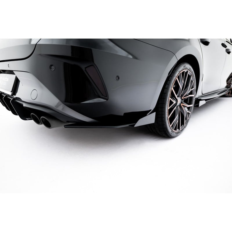Maxton - Street Pro Lame Du Pare Chocs Arriere Cupra Leon ST Mk1 Facelift Noir + Rabats Brillant