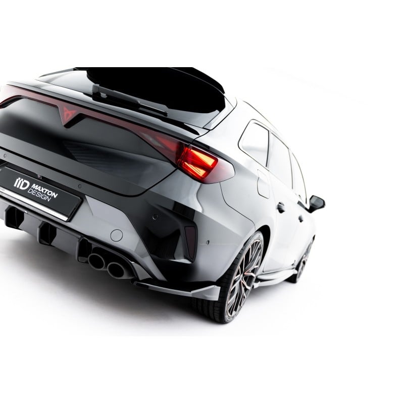 Maxton - Lames De Pare-Chocs Arrière Latérales V.6 Cupra Leon ST Mk1 Facelift