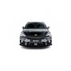 Maxton - Street Pro Lame Du Pare-Chocs Avant Cupra Leon ST / Hatchback Mk1 Facelift Noir + Rabats Brillant 
