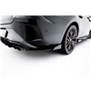 Maxton - Street Pro Lame Du Pare Chocs Arriere Cupra Leon ST Mk1 Facelift Noir-Rouge + Rabats Brillant