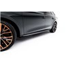 Maxton - Street Pro Rajouts Des Bas De Caisse Cupra Leon ST / Hatchback Aero Mk1 / Mk1 Facelift Noir-Rouge