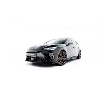 Maxton - Lame Du Pare-Chocs Avant V.2 Cupra Leon ST / Hatchback Mk1 Facelift 