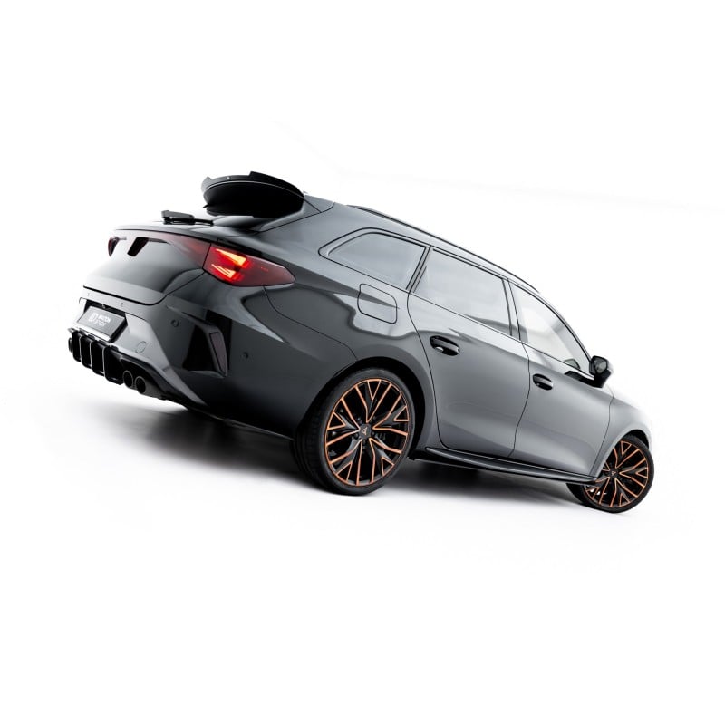 Maxton - Street Pro Rajouts Des Bas De Caisse Cupra Leon ST / Hatchback Aero Mk1 / Mk1 Facelift Noir