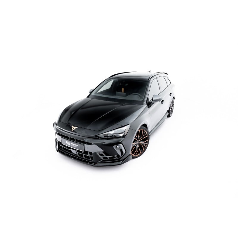 Maxton - Lame Du Pare-Chocs Avant V.1 Cupra Leon ST / Hatchback Mk1 Facelift
