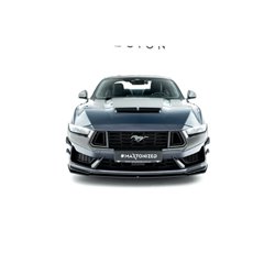 Maxton - Street Pro Lame Du Pare-Chocs Avant Ford Mustang Dark Horse Mk7 Noir-Rouge