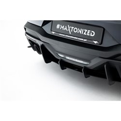 Maxton - Street Pro Central Diffuseur Arriere Ford Mustang Dark Horse Mk7 Noir