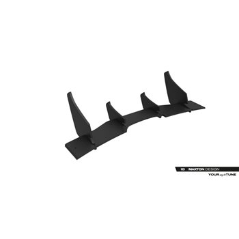 Maxton - Street Pro Central Diffuseur Arriere Ford Mustang Dark Horse Mk7 Noir