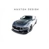 Maxton - Street Pro Lame Du Pare-Chocs Avant Ford Mustang Dark Horse Mk7 Noir