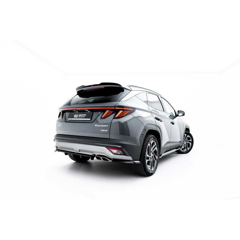 Maxton - Arriere Splitter (avec une barre verticale) Hyundai Tucson Mk4 Facelift