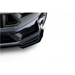 Maxton - Street Pro Lame Du Pare-Chocs Avant Ford Mustang Dark Horse Mk7 Noir + Rabats Brillant 