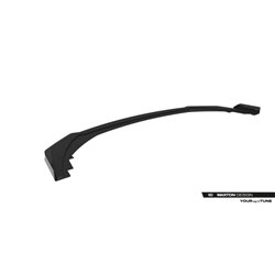 Maxton - Street Pro Lame Du Pare-Chocs Avant Ford Mustang Dark Horse Mk7 Noir + Rabats Brillant 
