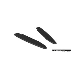 Maxton - Street Pro Lame Du Pare Chocs Arriere Ford Mustang Dark Horse Mk7 Noir-Rouge