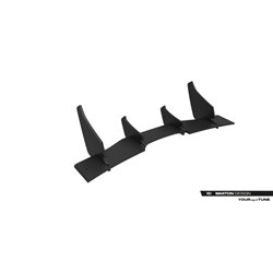 Maxton - Street Pro Central Diffuseur Arriere Ford Mustang Dark Horse Mk7 Rouge