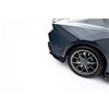 Maxton - Street Pro Lame Du Pare Chocs Arriere Ford Mustang Dark Horse Mk7 Noir-Rouge + Rabats Brillant