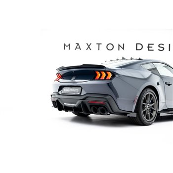 Maxton - Street Pro Central Diffuseur Arriere Ford Mustang Dark Horse Mk7 Noir-Rouge