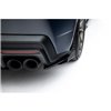 Maxton - Street Pro Lame Du Pare Chocs Arriere Ford Mustang Dark Horse Mk7 Noir + Rabats Brillant 