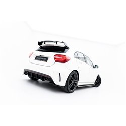 Maxton - Street Pro Central Diffuseur Arriere Mercedes-Benz A AMG-Line W176 Noir