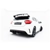 Maxton - Street Pro Central Diffuseur Arriere Mercedes-Benz A AMG-Line W176 Noir-Rouge