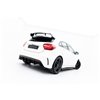 Maxton - Street Pro Central Diffuseur Arriere Mercedes-Benz A AMG-Line W176 Noir-Rouge