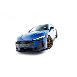 Maxton - Street Pro Lame Du Pare-Chocs Avant Audi A5 S-Line / S5 Sedan / Avant B10 Noir-Rouge