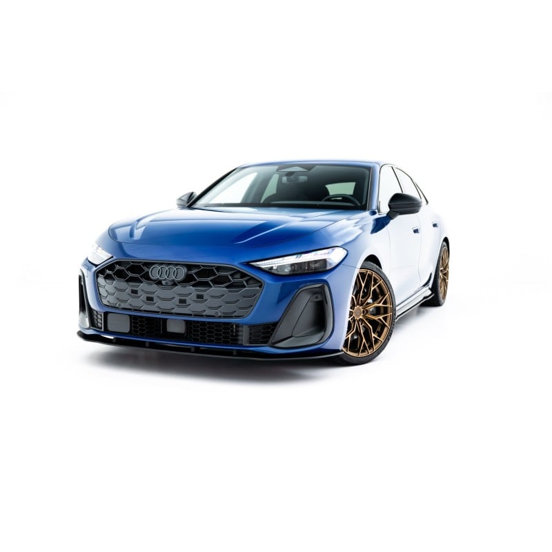 Maxton - Street Pro Lame Du Pare-Chocs Avant Audi A5 S-Line / S5 Sedan / Avant B10 Noir