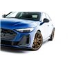 Maxton - Street Pro Lame Du Pare-Chocs Avant Audi A5 S-Line / S5 Sedan / Avant B10 Noir