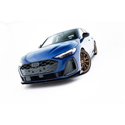 Maxton - Street Pro Lame Du Pare-Chocs Avant Audi A5 S-Line / S5 Sedan / Avant B10 Noir + Rabats Brillant