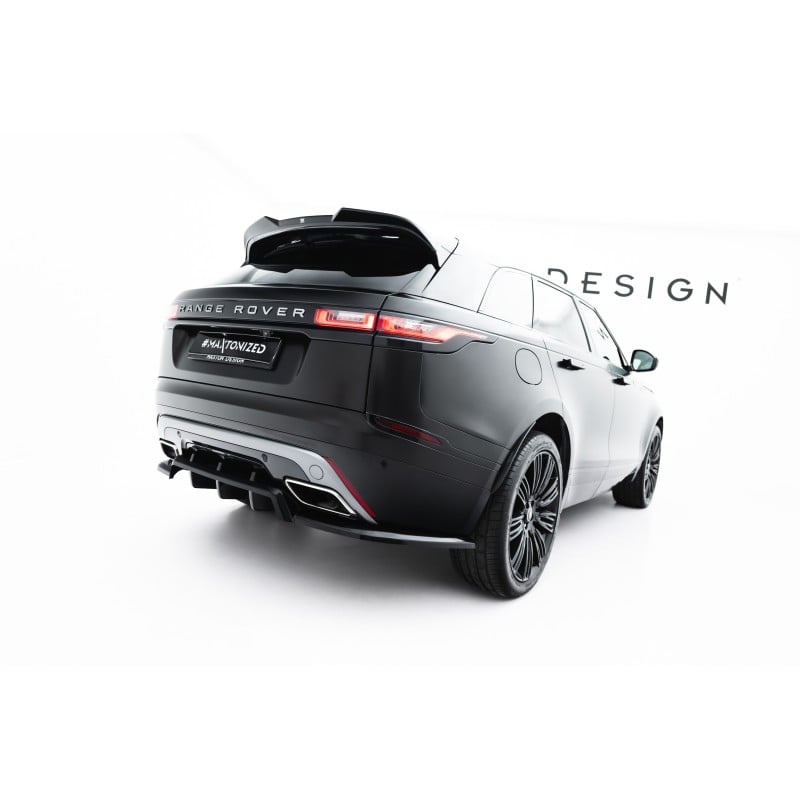 Maxton - Arriere Splitter (avec une barre verticale) V.3 Land Rover Range Rover Velar R-Dynamic Mk1