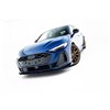 Maxton - Street Pro Lame Du Pare-Chocs Avant Audi A5 S-Line / S5 Sedan / Avant B10 Noir-Rouge + Rabats Brillant