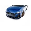 Maxton - Street Pro Lame Du Pare-Chocs Avant Audi A5 S-Line / S5 Sedan / Avant B10 Noir-Rouge + Rabats Brillant