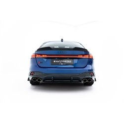 Maxton - Street Pro Central Diffuseur Arriere Audi S5 Sedan / Avant B10 Noir