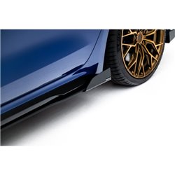 Maxton - Street Pro Rajouts Des Bas De Caisse Audi A5 S-Line / S5 Sedan / Avant B10 Noir + Rabats Brillant 