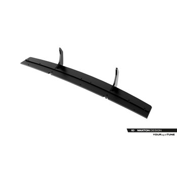 Maxton - Street Pro Central Diffuseur Arriere Audi S5 Sedan / Avant B10 Noir-Rouge