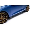 Maxton - Street Pro Rajouts Des Bas De Caisse Audi A5 S-Line / S5 Sedan / Avant B10 Noir-Rouge + Rabats Brillant