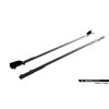 Maxton - Street Pro Rajouts Des Bas De Caisse Audi A5 S-Line / S5 Sedan / Avant B10 Noir-Rouge + Rabats Brillant