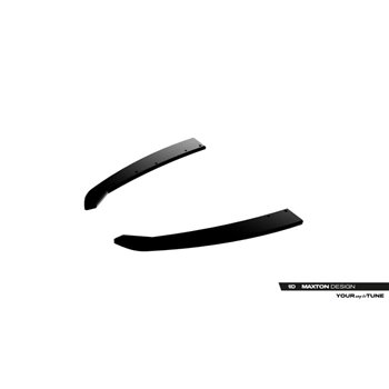 Maxton - Street Pro Lame Du Pare Chocs Arriere Audi S5 Sedan / Avant B10 Noir-Rouge