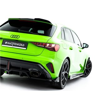 Maxton - Arriere Lame (avec une barre verticale) V.3 Audi RS3 Sportback 8Y Facelift 