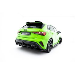 Maxton - Arriere Splitter (avec une barre verticale) V.2 Audi RS3 Sportback 8Y Facelift