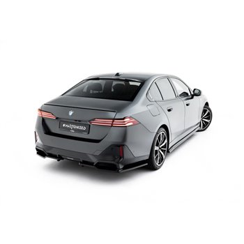 Maxton - Arriere Splitter (avec une barre verticale) V.2 BMW 5 / i5 M-Pack Sedan / Touring G60 / G61