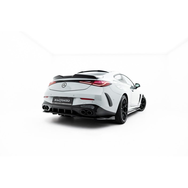 Maxton - Arriere Splitter (avec une barre verticale) Mercedes-AMG CLE 53 Aero C236