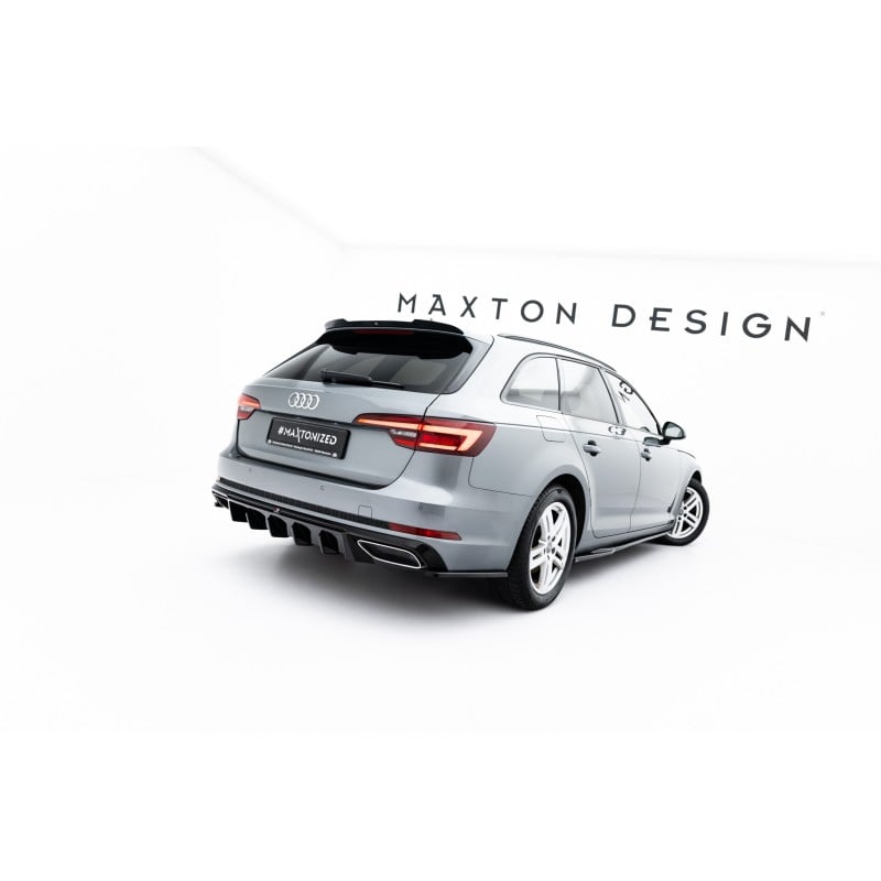 Maxton - Diffuseur Arrière Complet Audi A4 / A4 S-Line Sedan / Avant B9