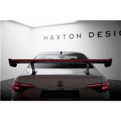 Maxton - Carbon Spoiler With Internal Brackets Uprights + LED Volkswagen Jetta GLI Mk7
