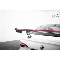 Maxton - Carbon Spoiler With Internal Brackets Uprights + LED Volkswagen Jetta GLI Mk7