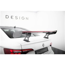 Maxton - Carbon Spoiler With Internal Brackets Uprights + LED Volkswagen Jetta GLI Mk7